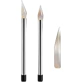 3Pcs Natural Agate Knife Burnisher Hand Jewelry Polishing Tool Stainless Steel Handle 7.3 Inch Gold and Silver Polishing Burnisher Tools Jewelry Hand