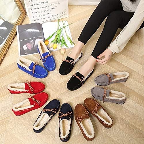 ソックス セット 脱げにくい フットカバー 靴下 レディース モカシン レディース ファーパンプス 靴 冬 裏起毛 ムートンローファー レディース シューズ あったか もこもこ B07ztmwf2h 1 340円