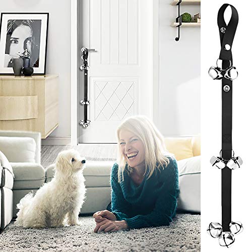 Yicostar Upgraded Dog Doorbell Training Potty Dog Bells Adjustable Door