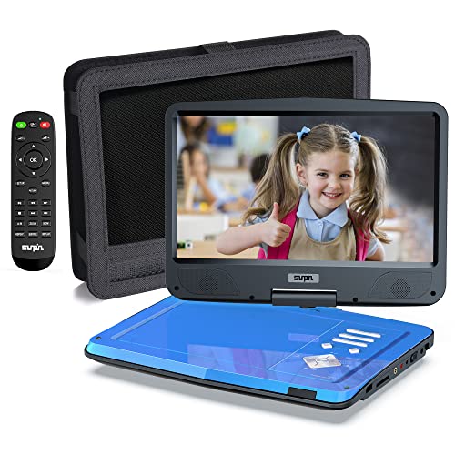SUNPIN 12.5" Portable DVD Player for Car and Kids, 10.1" Swivel HD