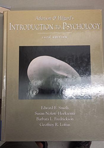 Introduction to Psychology: Susan Nolen-Hoeksema, Barbara L