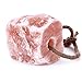 HijiNa Animal Licking Himalayan Pink Salt Lick-100% Natural Pure Salt Block on Rope for Horses, Deer, Goats, Cattle,Rabbits, FDA Approved, Long Lasting, 4-6 Lbs primary