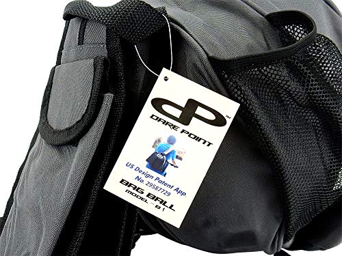 image for Dare-Point Ball Bag - Sports Backpack for Single Basketball, Football,