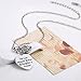 Udobuy® The Love Between Mother and Daughter Is Forever Heart Charm Necklace Mom Daughter Jewelry Best Mother's Day Gifts From Daughter