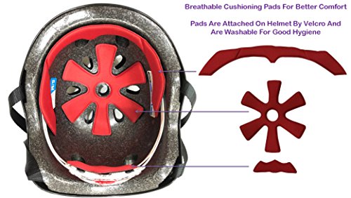 Kids Bike Helmet – Adjustable from Toddler to Youth for Boys and Girls Ages 3 to 7 - Multi-Sport for Bike Skateboard Cycling Skate Scooter Roller Bicycle - Certified for Safety and Comfort (Blue)