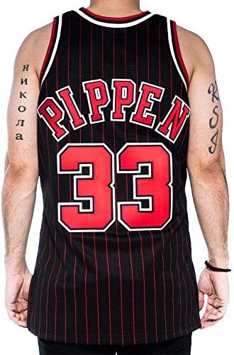 Amazon.com: Mitchell & Ness Chicago Bulls Scottie Pippen 33 Black