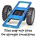 Magnetic Tile Tractor and Farm Set - 44 Tiles, Complete with Farmer and Animals, Great Toy for Boys and Girls, Teach Creativity Building Barns and Tractors, More Fun than Blocks