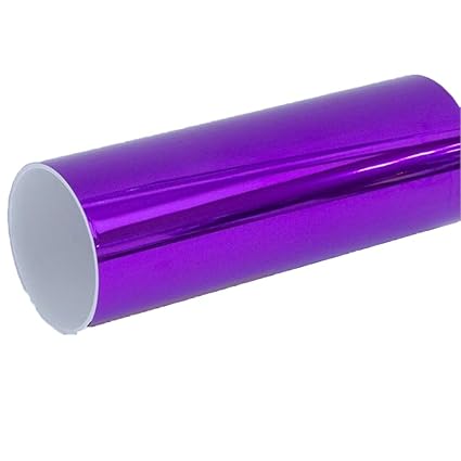 HOHO lila Farbe ändern chrom metallic Vinyl Film Aufkleber Wrap Auto 152,4 x 50,8 cm