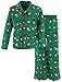 Peanuts Big Boys' Green Christmas Pajamas