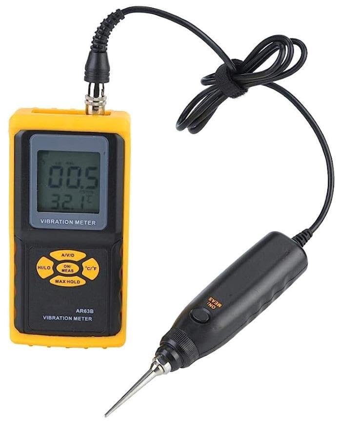 PPOZYLPC AR63B Handheld Vibration Analyzer - High