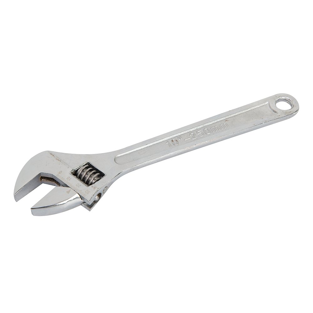 Silverline WR30 Adjustable Wrench Length 250 mm - Jaw 27 mm