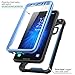 i-Blason Case for Galaxy S8 Active 2017 Release, Ares Full-body Rugged Clear Bumper Case with Built-in Screen Protector (Not Fit Regular Galaxy S8/S8 Plus) (Black/Blue)