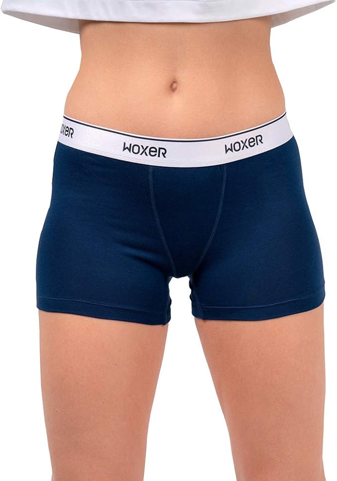 Woxer Boxer Briefs for Women Soft and Comfortable 3" Inseam Micro Modal