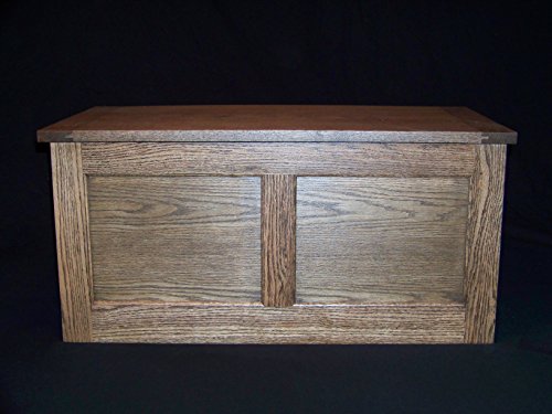 Oak Shaker Style Hope Chest/Trunk Gift with Cedar Lining