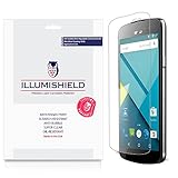 iLLumiShield - BLU Studio X Screen Protector with Lifetime Replacement Warranty - Japanese Ultra Clear HD Film with Anti-Bubble and Anti-Fingerprint - High Quality (Invisible) LCD Shield - [3-Pack] OEM / Retail Packaging