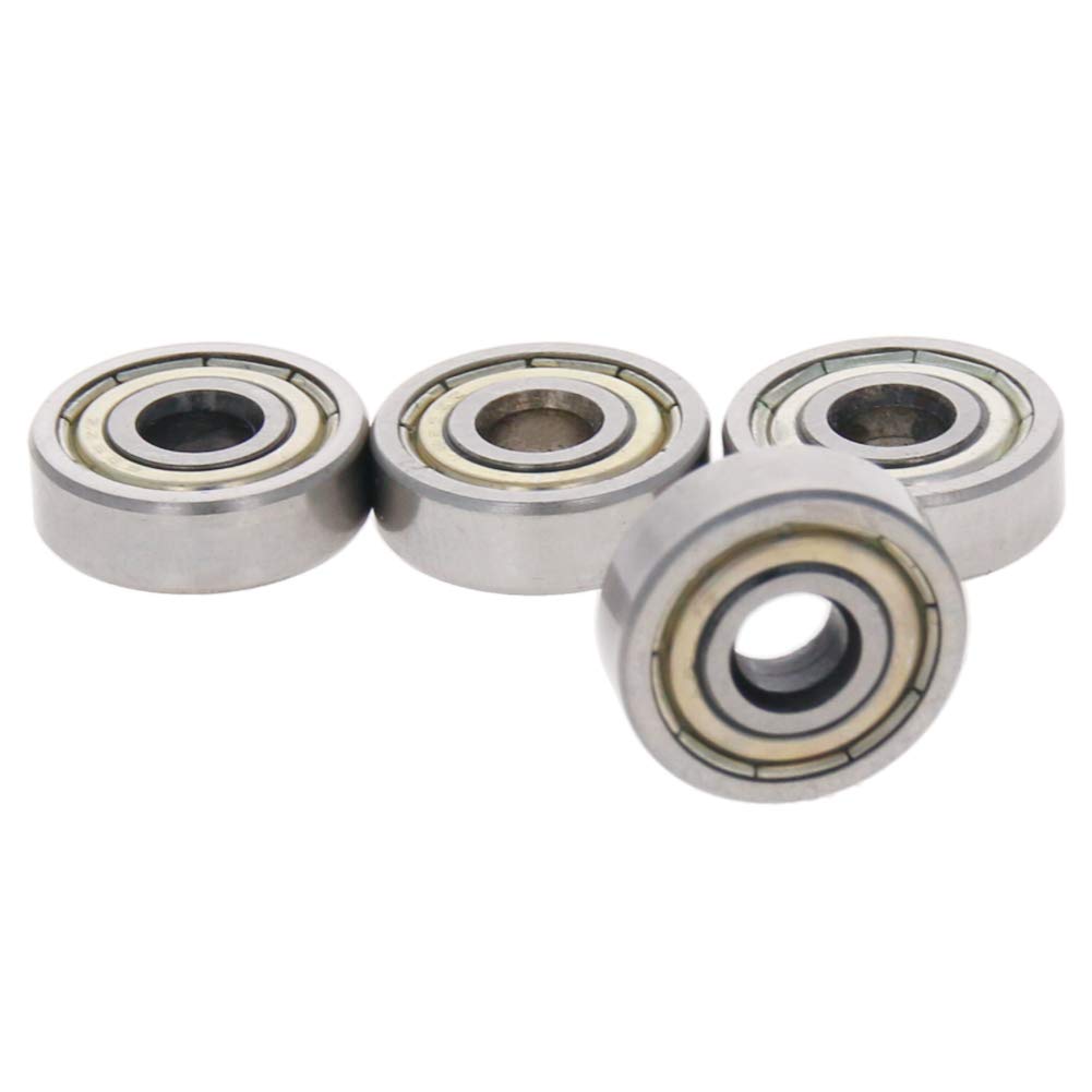 Othmro 625ZZ Deep Groove Ball Bearing 5x16x5mm Double Shielded Chrome Steel Bearings 4pcs