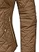 NE PEOPLE Womens Lightweight Quilted Zip Jacket, Medium, NEWJ22CAMEL