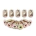 Hilitchi M6 x 15mm Zinc Plated Hex Drive Socket Cap Furniture Barrel Screws Bolt Nuts Assortment Kit for Furniture Cots Beds Crib and Chairs - Pack of 15
