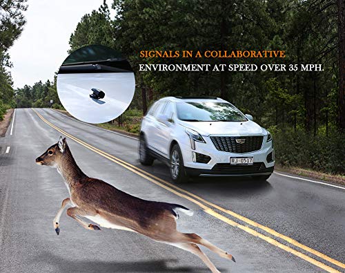 PESTON Deer Whistles for Car Truck Vehicle Motorcycle Warning Device Save a Deer Safety Accessories with Adhesive Tape