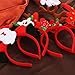Sumind Santa Headbands Christmas Head Bands Hair Hoop
