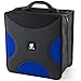 LINKYO Heavy Duty DVD Wallet Binder - 256 Disc 128 Title Liner Note Capacity (Blue)