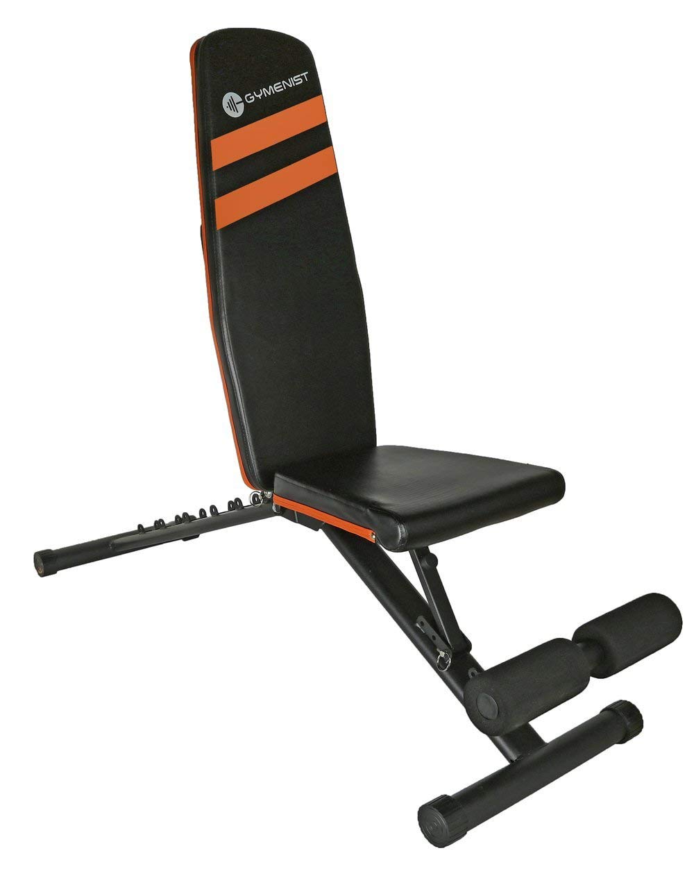 GYMENIST Exercise Bench Adjustable Foldable Compact and Easy to Carry