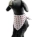 PET SHOW 10 Pack Small Dog Bandanas Girl Cotton Female Cat Puppies Bibs Washable Triangle Head Scarfs Medium Dogs Bandana Photo Prop Grooming Accessories