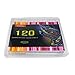 120 Oil Colored Pencils, Southsun Colored Pencils for Art Drawing, Sketching, Adult Coloring Books, Pre-sharpened, Fine Point Lead