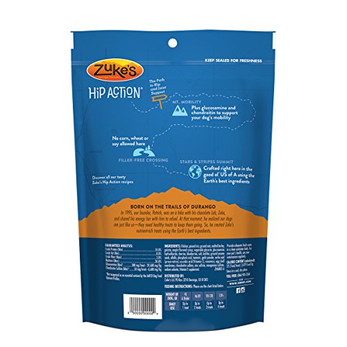 Zuke's Hip Action Chicken Recipe Dog Treats - 16 oz. Pouch
