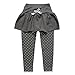 eTree Little Girls 100% Cotton Dots Lace Hem Skirts Culottes Leggings Pants