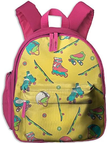 Roller Skate Fashion Children Shoulders Bag Summer Camp Backpack School Bag