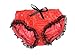 Haian PVC Cami Briefs Lace Panties Ladies Briefs (Medium, Red)
