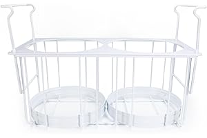 Maxx Cold Double, Hanging 3-gallon Tub Holder with Acrylic Skirt