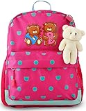 Toddlers Kids Backpack for Girls, Children Preschool Little Bookbag, 12 inch | by LionBalance