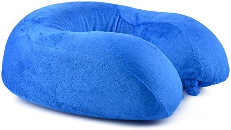 Memory Foam Travel Pillow with travel drawstring bag