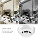 Night Vision Smoke Detector Camera, QUANDU WiFi Hidden Spy Camera DVR Mini Nanny Cam with Motion Detection for Home Security Surveillance Apps for iOS/Android/PC/Mac