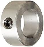 Climax Part C-075-DT, Mild Steel, Set Screw Collar, 3/4 inch bore, 1 1/4 inch OD, 9/16 inch Width, 5/16-18 x 1/4" Set Screw