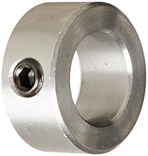 Climax Part C-075-DT, Mild Steel, Set Screw Collar, 3/4 inch bore, 1 1/4 inch OD, 9/16 inch Width, 5/16-18 x 1/4" Set Screw