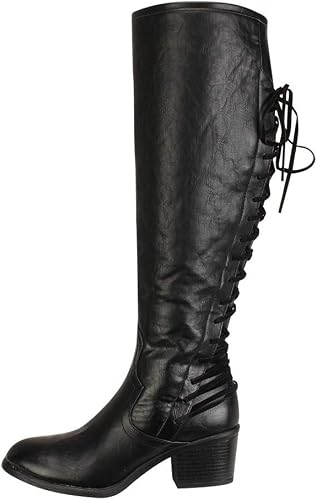 Download Bottes à Talons en Cuir à la Mode pour Femmes à Talons Hauts Bottes d'hiver Sexy au Genou PDF