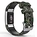 MoKo Fitbit Charge 2 Band, Soft Silicone Adjustable Replacement Sport Strap Band for 2016 Fitbit Charge 2 Heart Rate + Fitness Wristband, Wrist Length 5.70