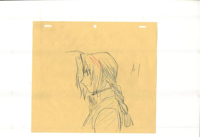 Amazon 鋼の錬金術師原画5検セル画ハガレンレイアウトアンティーク設定資料イラスト アニメ 萌えグッズ 通販