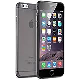 iPhone 6s Plus Case,Valkit [AirSkin] Ultra Thin Fit Hard Cases Slim Back Cover Semi-transparent Lightweight Case for Apple iPhone 6 Plus,Anti-Scratch Skin Shell Case for iPhone 6s Plus - Black
