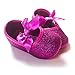 Baby Girl Moccasins Princess Sparkly Premium Lightweight Soft Sole Prewalker Toddler Shoes