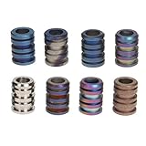 Domybest Titanium Knife Bead Knife Lanyard Paracord Rope Fall Pendant (Random Color)