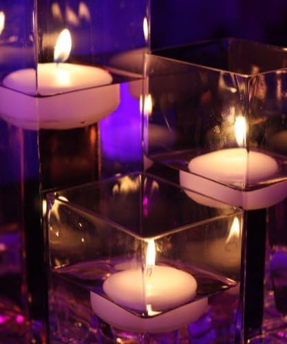 Colored Floating Candles - Tiffany Blue