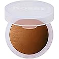 Kosas Cloud Set Face Setting Powder - Smoothing Shine Control, Soft, Sheer Translucent Makeup Finish, Portable & Long-Lasting Loose Pressed Baking Powder - Silky (Sheer Tan Deep)