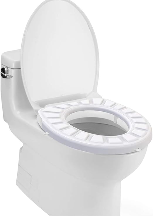 Probsin Silicone Toilet Lid Seat Cover Pad,Bathroom Soft