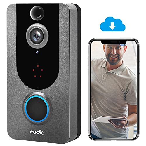 Video Doorbell Camera Wireless WiFi 1080P [2021 Upgraded] No Monthly