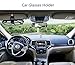 HaloVa Car Glasses Holder, Car Visor Sunglasses Ticket Clip Holder, Double Sunglasses Mount Eyeglasses Clip Cash Money Card Holder for Auto Sun Visor/Air Vent, Black