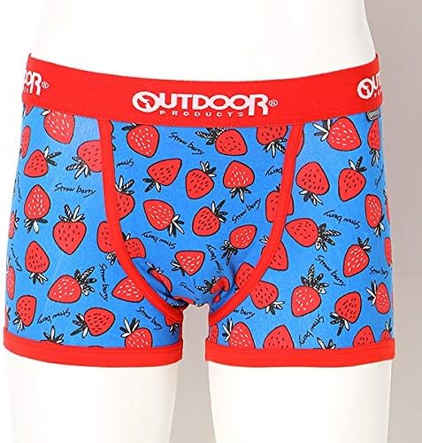 Amazon アウトドアプロダクツ Outdoor Products アンダー イチゴ柄ボクサー 250ブルー M ボクサー 通販